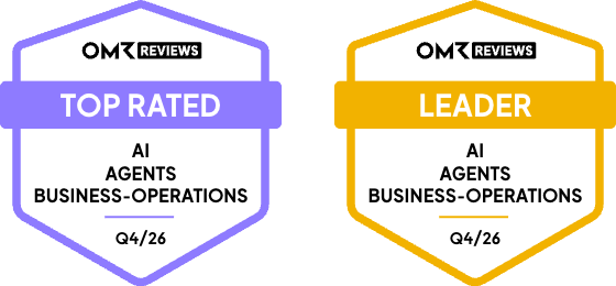 OMR Reviews: Top Rated und Leader in AI Agents Business-Operations, Q4/26